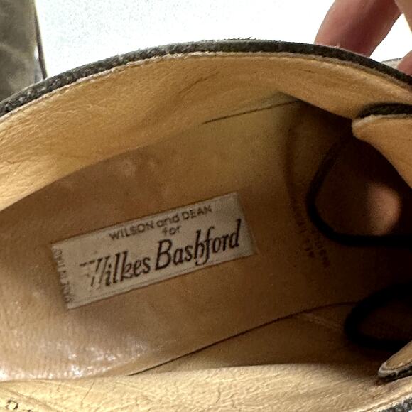 VTG Gravati x Wilkes Bashford Dark Brown Suede Chukka Boots Made in Italy 9.5 main image 6